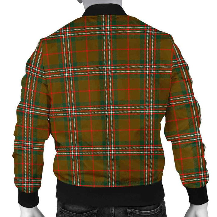 Scottish Scott Brown Modern Clan Tartan Bomber Jacket Tartan Plaid 3