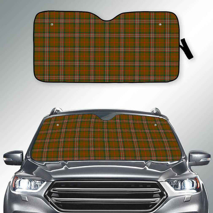 Scottish Scott Brown Modern Clan Tartan Car Windshield Sun Shade Tartan Plaid 2
