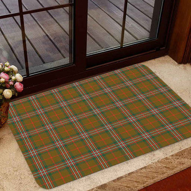 Scottish Scott Brown Modern Clan Tartan Door Mat Tartan Plaid 1