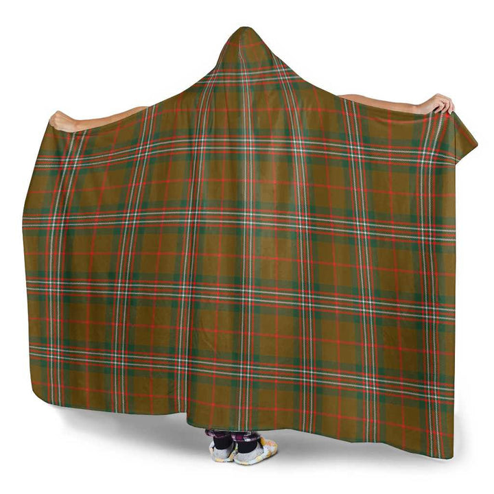 Scottish Scott Brown Modern Clan Tartan Hooded Blanket Tartan Plaid 3
