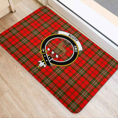 Scottish Scott Clan Crest Tartan Door Mat Tartan Plaid 2