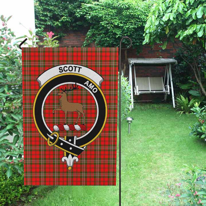 Scottish Scott Clan Crest Tartan Garden Flag Tartan Plaid 2
