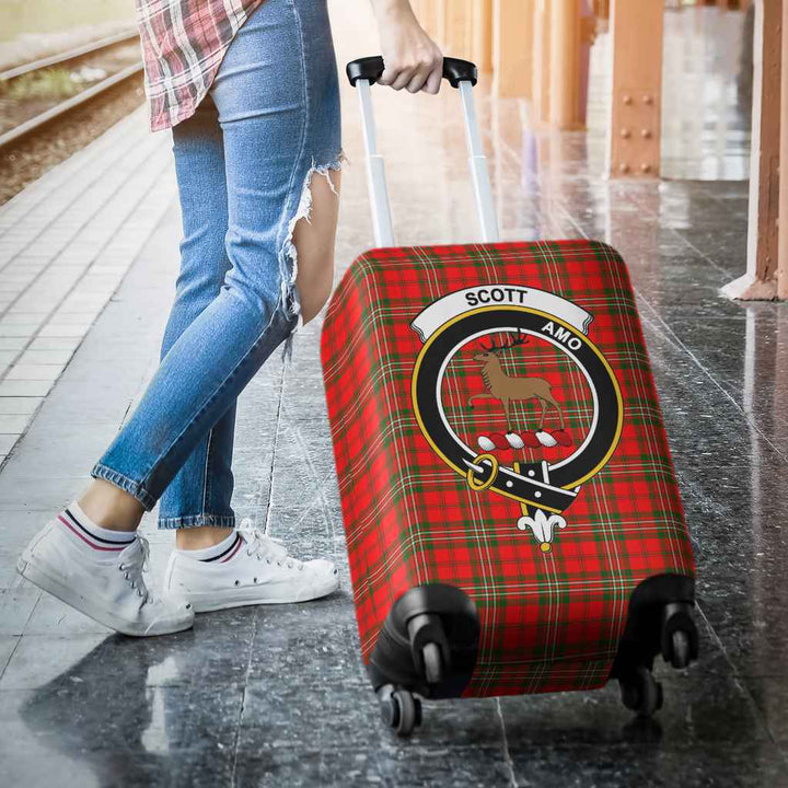 Scottish Scott Clan Crest Tartan Luggage Cover Tartan Plaid 3