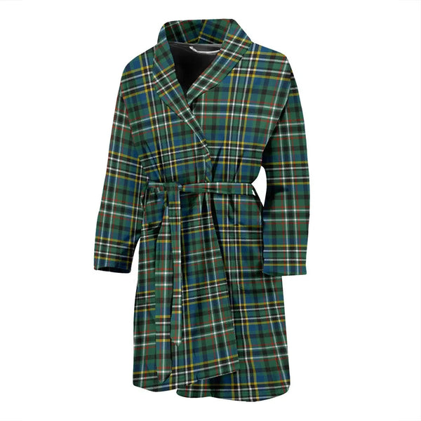 Scottish Scott Green Ancient Clan Tartan Bathrobe 2