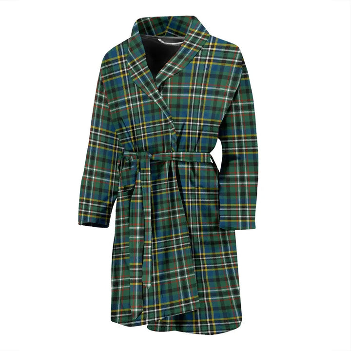 Scottish Scott Green Ancient Clan Tartan Bathrobe 1