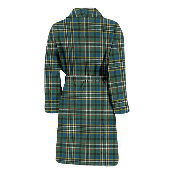 Scottish Scott Green Ancient Clan Tartan Bathrobe 2