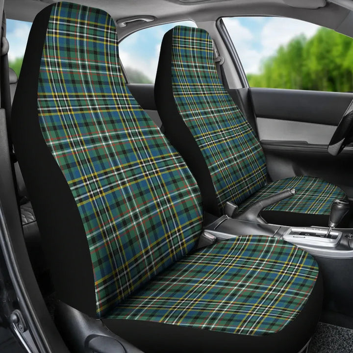 Scottish Scott Green Ancient Clan Tartan Car Seat Covers 3