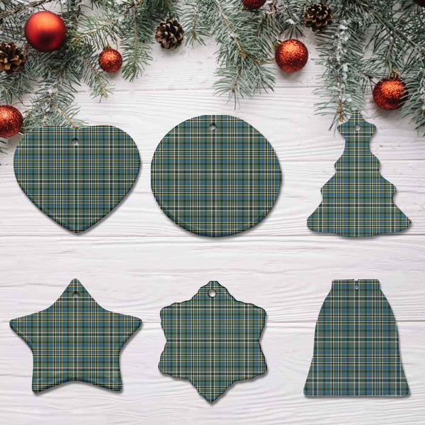 Scottish Scott Green Ancient Clan Tartan Ceramic Ornament All Tartan Plaid