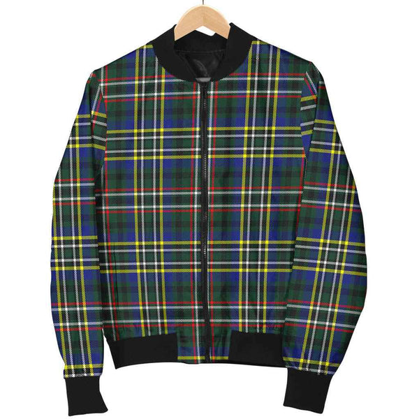 Scottish Scott Green Modern Clan Tartan Bomber Jacket Tartan Plaid 1