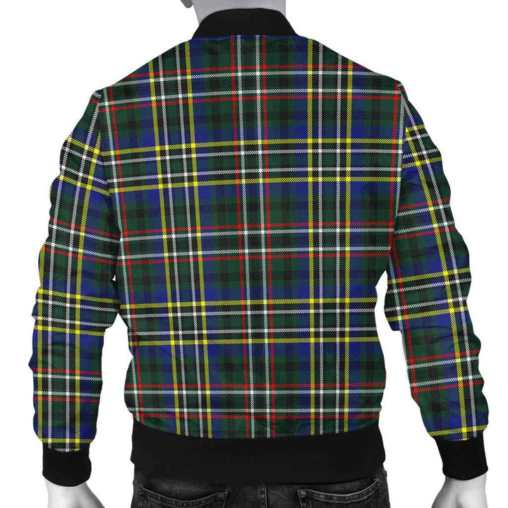 Scottish Scott Green Modern Clan Tartan Bomber Jacket Tartan Plaid 3