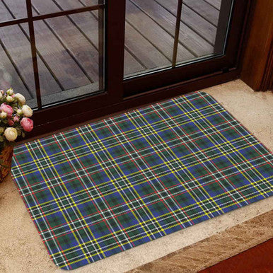 Scottish Scott Green Modern Clan Tartan Door Mat Tartan Plaid 1