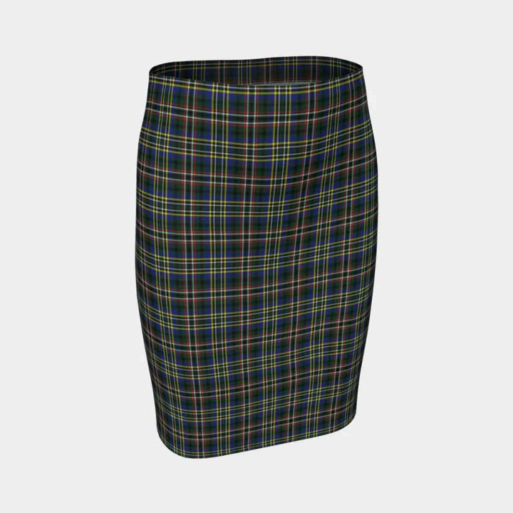 Scottish Scott Green Modern Clan Tartan Fitted Skirt Tartan Plaid 1