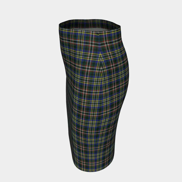 Scottish Scott Green Modern Clan Tartan Fitted Skirt Tartan Plaid 2