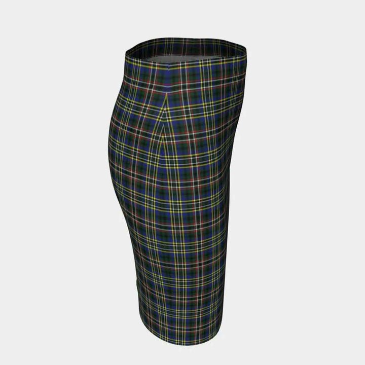 Scottish Scott Green Modern Clan Tartan Fitted Skirt Tartan Plaid 3