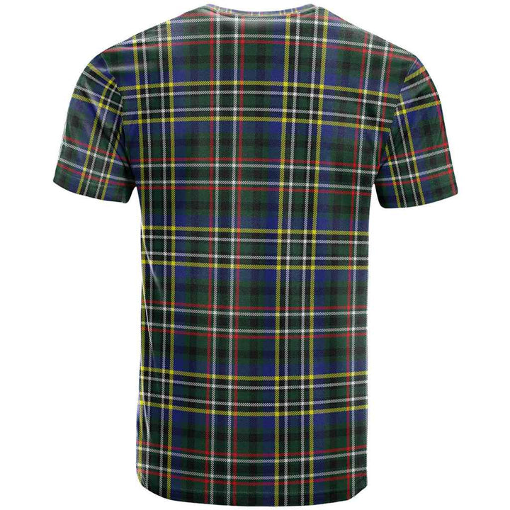Scottish Scott Green Modern Clan Tartan T-Shirt Back Side Tartan Plaid