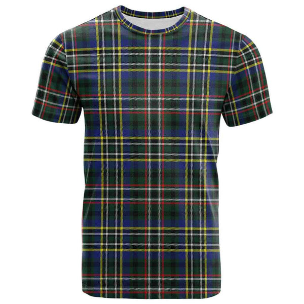 Scottish Scott Green Modern Clan Tartan T-Shirt Front Side Tartan Plaid