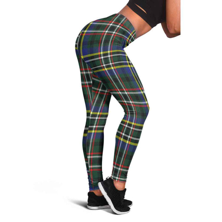 Scottish Scott Green Modern Clan Tartan Women Leggings Tartan Plaid 1