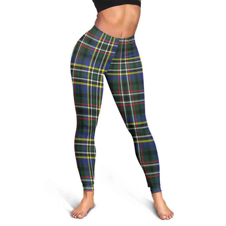 Scottish Scott Green Modern Clan Tartan Women Leggings Tartan Plaid 3