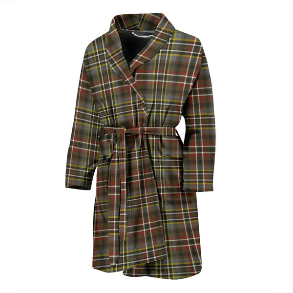 Scottish Scott Green Weathered Clan Tartan Bathrobe 2
