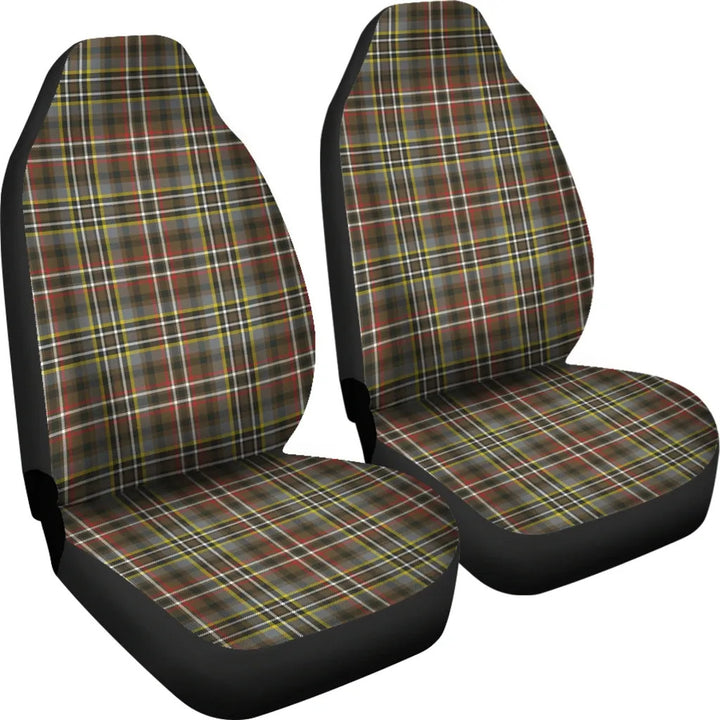 Scottish Scott Green Weathered Clan Tartan Car Seat Covers 4
