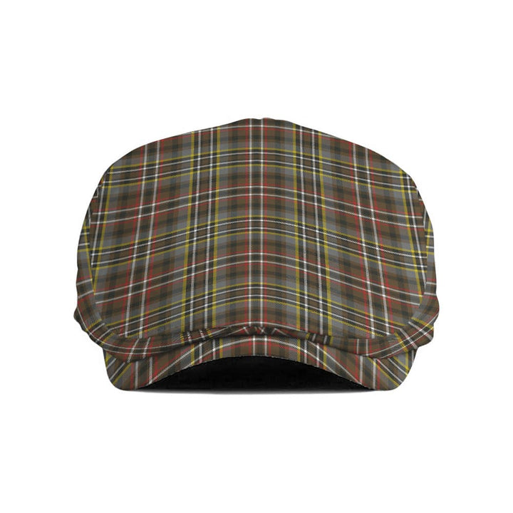 Scottish Scott Green Weathered Clan Tartan Flat Cap Tartan Plaid 1