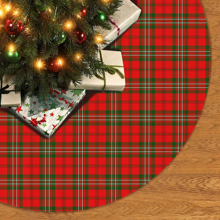 Scottish Scott Modern Clan Tartan Christmas Tree Skirt No Tassels 2 Tartan Plaid