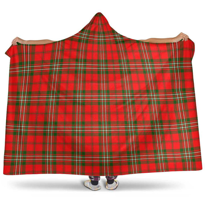Scottish Scott Modern Clan Tartan Hooded Blanket Tartan Plaid 1