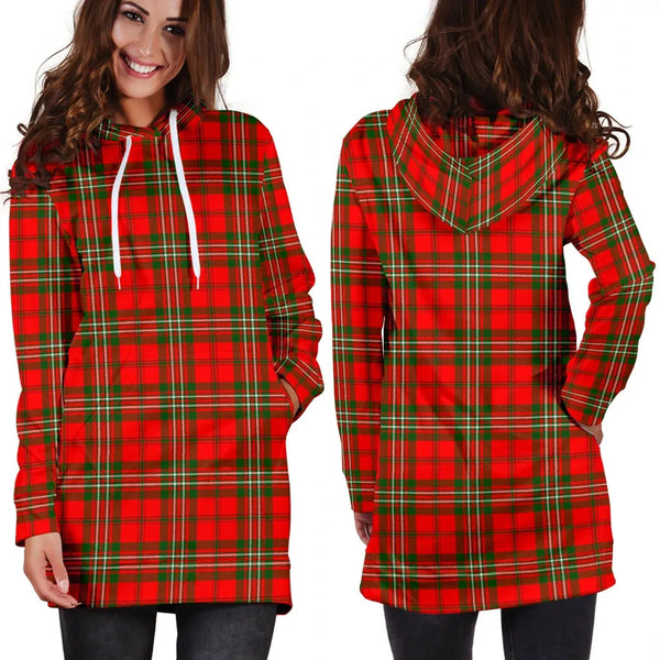 Scottish Scott Modern Clan Tartan Hoodie Dress