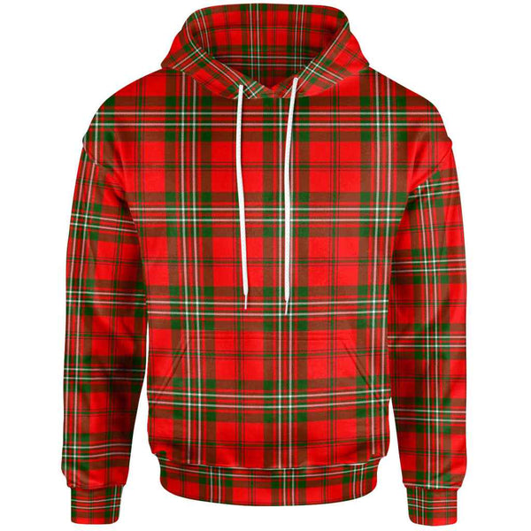 Scottish Scott Modern Clan Tartan Hoodie Front Side Tartan Plaid
