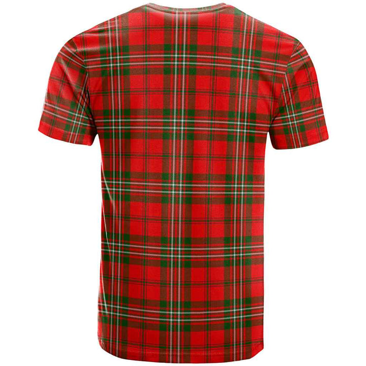 Scottish Scott Modern Clan Tartan T-Shirt Back Side Tartan Plaid