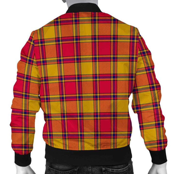 Scottish Scrymgeour Clan Tartan Bomber Jacket Tartan Plaid 3
