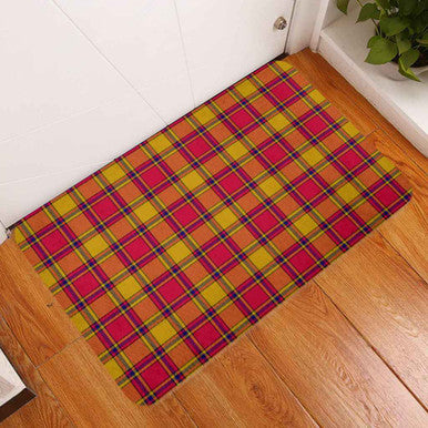 Scottish Scrymgeour Clan Tartan Door Mat Tartan Plaid 3