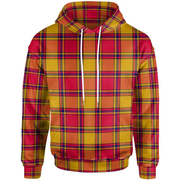 Scottish Scrymgeour Clan Tartan Hoodie Front Side Tartan Plaid