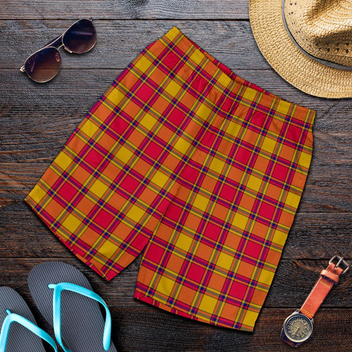 Scottish Scrymgeour Clan Tartan Men's Shorts