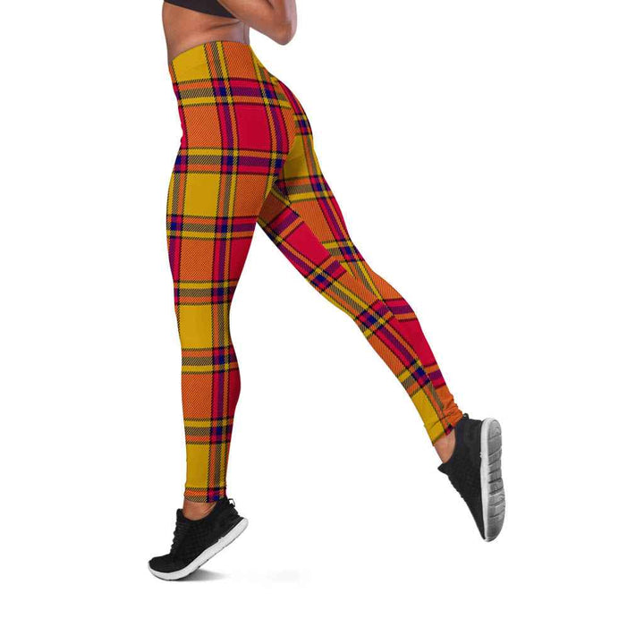 Scottish Scrymgeour Clan Tartan Women Leggings Tartan Plaid 2