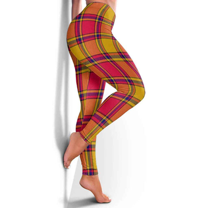Scottish Scrymgeour Clan Tartan Women Leggings Tartan Plaid 4