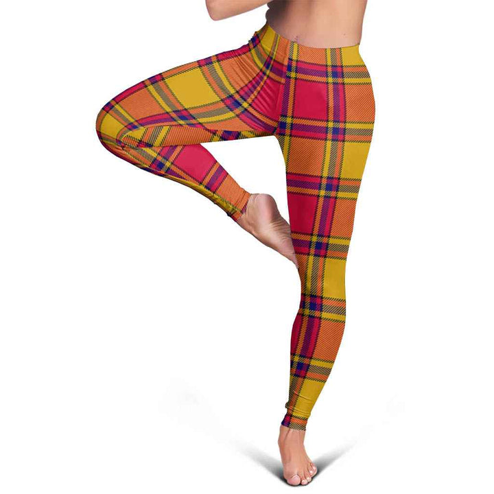Scottish Scrymgeour Clan Tartan Women Leggings Tartan Plaid 5