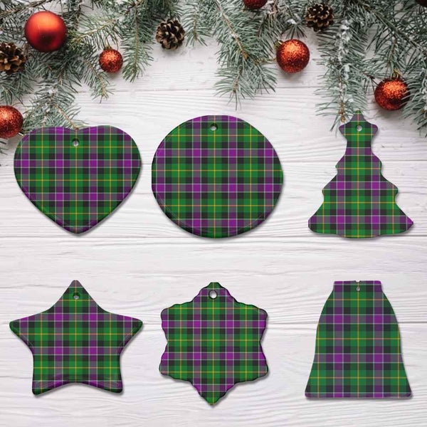 Scottish Selkirk Clan Tartan Ceramic Ornament All Tartan Plaid