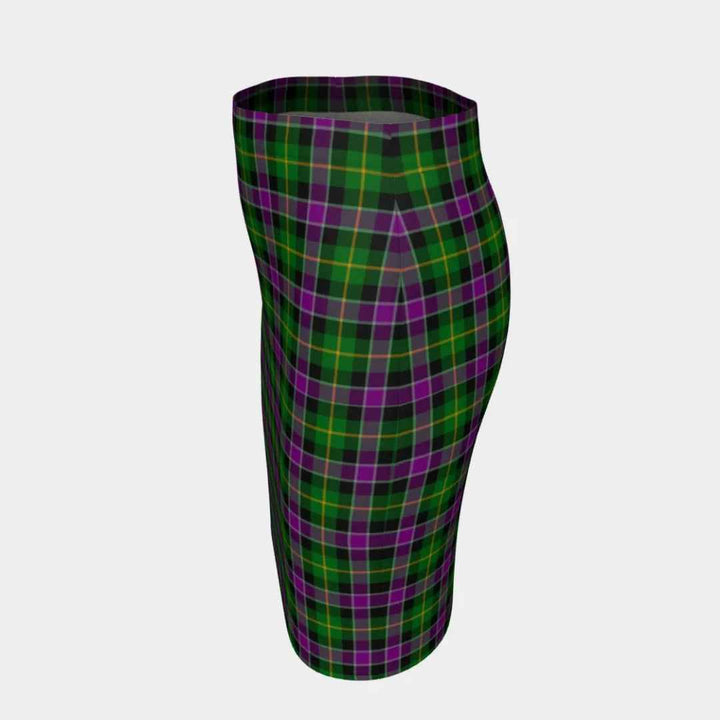 Scottish Selkirk Clan Tartan Fitted Skirt Tartan Plaid 2