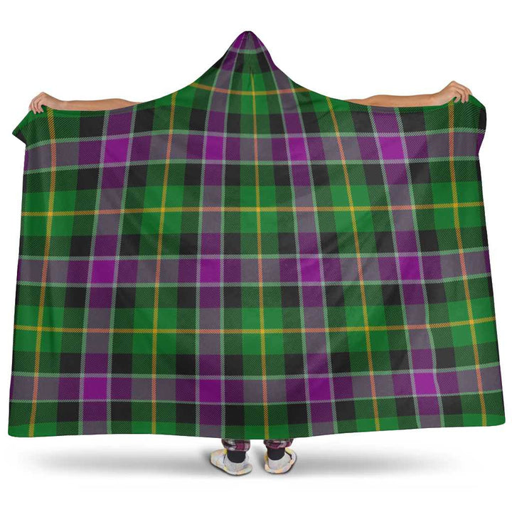 Scottish Selkirk Clan Tartan Hooded Blanket Tartan Plaid 1