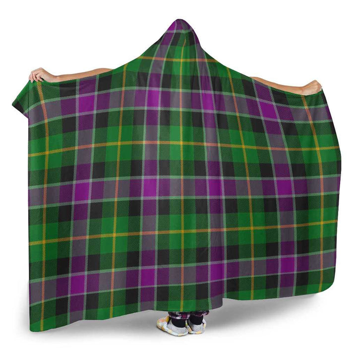 Scottish Selkirk Clan Tartan Hooded Blanket Tartan Plaid 2