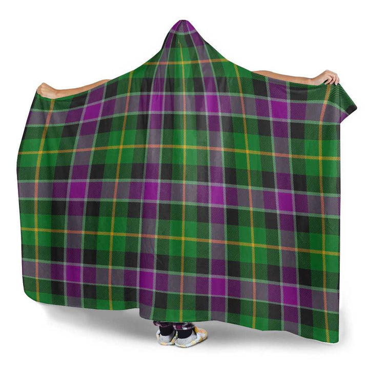 Scottish Selkirk Clan Tartan Hooded Blanket Tartan Plaid 3