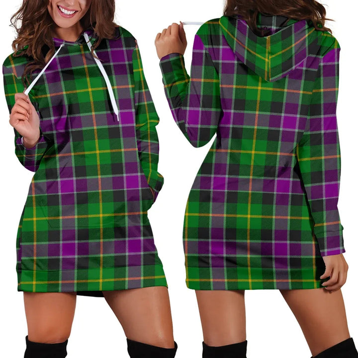 Scottish Selkirk Clan Tartan Hoodie Dress