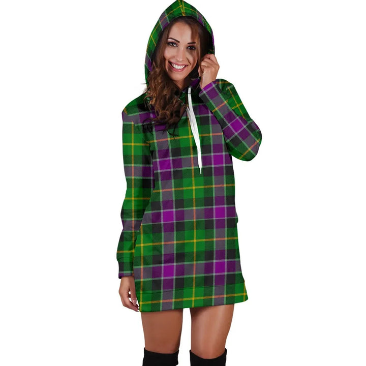 Scottish Selkirk Clan Tartan Hoodie Dress