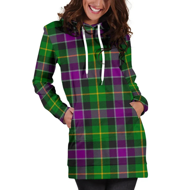 Scottish Selkirk Clan Tartan Hoodie Dress
