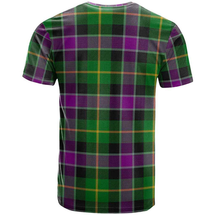 Scottish Selkirk Clan Tartan T-Shirt Back Side Tartan Plaid