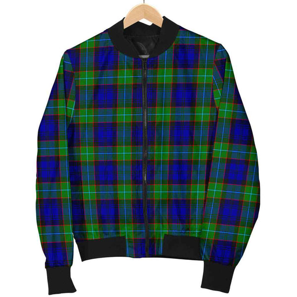 Scottish Sempill Modern Clan Tartan Bomber Jacket Tartan Plaid 1