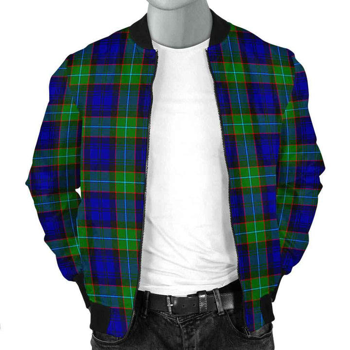 Scottish Sempill Modern Clan Tartan Bomber Jacket Tartan Plaid 2