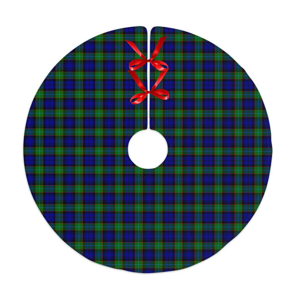 Scottish Sempill Modern Clan Tartan Christmas Tree Skirt No Tassels 1 Tartan Plaid
