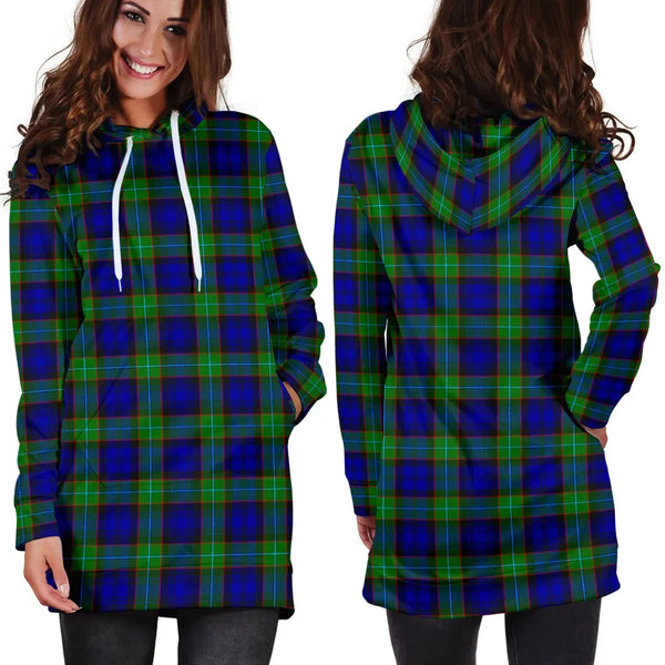 Scottish Sempill Modern Clan Tartan Hoodie Dress
